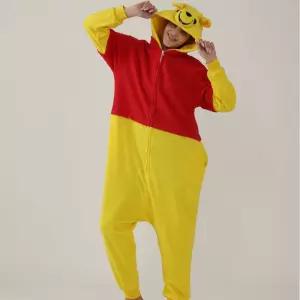 동물잠옷 동물 할로윈 캐릭터 원피스 홈웨어 푸 플리스 남녀 심쿵