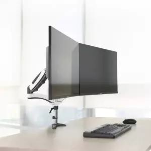 카멜마운트 GMA2DP 듀얼 폴타입 모니터 거치대 받침대 모니터암