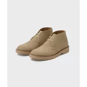MUSINSA STANDARD 스웨이드 데저트 부츠 [베이지]