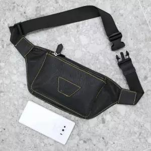 JX1916 미콘 천연소가죽 남성 원터치 클립 힙색허리쌕 힙색 힙쌕 슬링백 슬링 여행용쌕 여행 크로스 미니