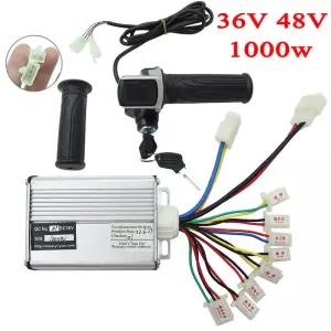 전기 스쿠터 자전거 액세서리에 대 한 주요 전원 속도 로터리 스로틀과 36V 48V1000W 스마트 브러시리스