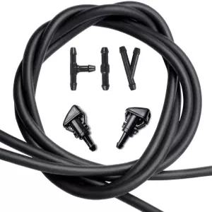 윈드실드 워셔 노즐 키트 크라이슬러 닷지 지프 램 교체 - OTUAYAUTO 제트 및 커넥터가 있는 유체 호스