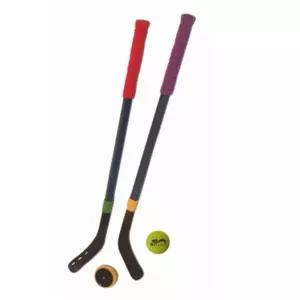 키드짐 하키스틱 퍽 볼 어린이 놀이 세트 소운동장난감 게임 에어 미니 스포츠