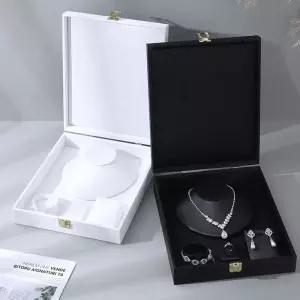 모던 주얼리세트 수납 보관함 정리함액세서리 리함 목걸이 반지 귀걸이 팔찌 시계 예물 프로포즈 액세서리