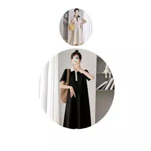 임산부도 부담없이 착용 가능한 편안한 원피스 X 2벌용품 의류 출산 여성 한드 없는 세련된실루엣 편한 스