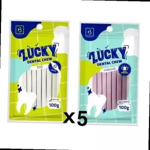 브리더랩 럭키 덴탈츄 100g X5(선택) 강아지 치석간식