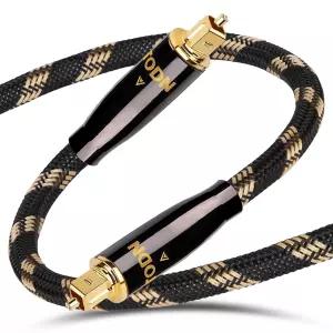 TV PS4 Xbox CD용 TODN 광케이블 디지털 광섬유 토슬링크 S/PDIF 케이블 서라운드 사운드 시스템(3피트/1m)