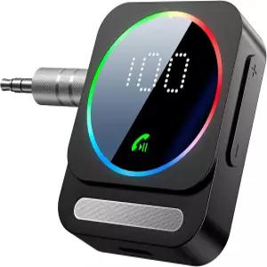 자동차용 SONRU 블루투스 5.3 수신기 자동차/가정용 스테레오/유선 헤드폰/스피커용 무선 오디오 어댑터