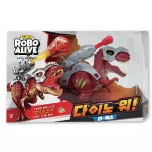 미사일발사 티렉스 공룡 로봇 장난감 변신 놀이 피규어 남자아이선물 모형