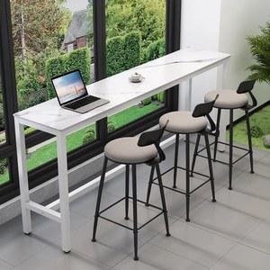 창가 홈바테이블 책상 조리대 암판 폭좁은 홈카페 베란다 커피테이블