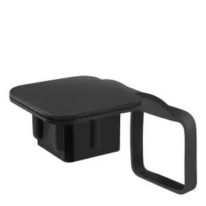 2인치 트레일러 히치 커버 튜브 고무 훅 더스트 플러그 사각형 보호 리시버 견인