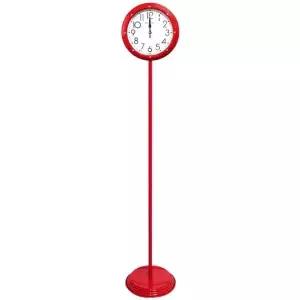 스탠딩 큐브 시계 무소음 한국제작 레드 인테리어용 시계