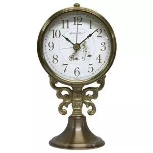 탁상 시계 클래식 디자인 빈티지 무소음 자가용 오토바이 인테리어