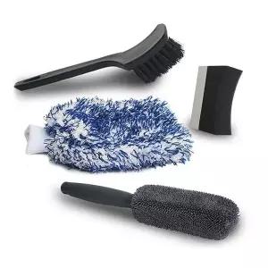 [콩심팥심]세차용품 4종 세트 휠 청소 타이어 브러쉬 세척 키트