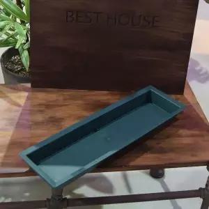 플라스틱 직사각 수반 쌍장 50x15cm 물통 정원용