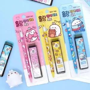 TBZ 몰랑 깎이샤프 심 세트 학용품세트 문구세트 24개입