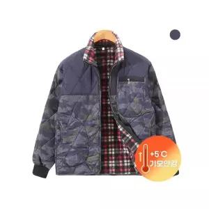 [국내매장 정품] 후앙스 밀리터리 카모 배색 기모 깔깔이 패딩 SDPD5459 684841