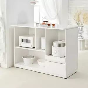 슬라이드 선반 홈바 테이블 1200x600 주방 가구 조리대 가전수납 식탁 맘마존