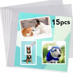 15장 8 x 스크랩북 앨범 빠른 바인딩을 위해 페이지 채우기