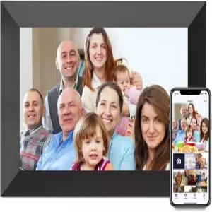 Uhale 디지털 액자 10.1인치 고화질 터치스크린 16GB 메모리 자동 회전 기능이 있는 어버이날 선물