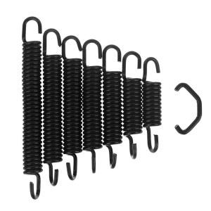 호환 자동차 앞 유리 로커 압력 와이퍼 암 스틸 장력 스프링 와이어 직경 2 8, 외경 14 길이 68 78 89 115 130