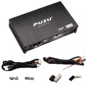 PZ-C7 DSP 차량 오디오 디지털 신호 프로세서 2005-2025 토요타 배선 하네스 플러그 앤 플레이 설치 라디오
