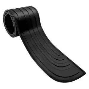 범용 충돌 방지 고무 스트립 스크래치 보호대 자동차 리어 범퍼 가드 플레이트 커버 트림 스타일링