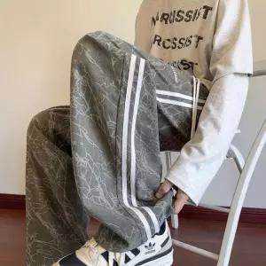 바지 면 빈티지 님성 데일리 면린넨 나염 코듀로이 슬랙스 일자 와이드 다올1