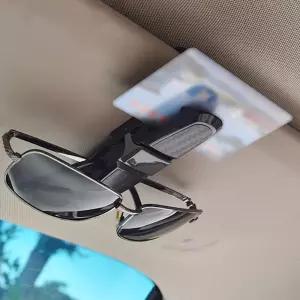 선글라스클립 차량용 선글라스 거치대 선바이저 안경 카드 홀더