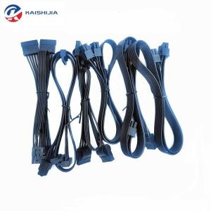 EVGA GA GM 시리즈 650 750 850 그래픽 카드 PCIe GPU 8Pin 6+2Pin CPU HDD SATA IDE 모듈형 전원 공급 장