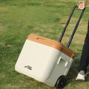 캐리어 아이스박스 카트 해동캐리어 낚시용 보냉 쿨러