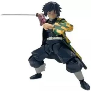 반다이 - 얼티밋 레전드 HD 데몬 슬레이어 액션 피규어 기유 12cm 토미오카 공식 라이선스 관절형 4세