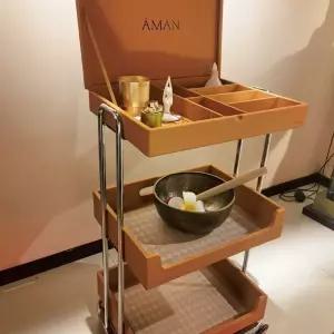 미용실 트레이 이동식 커트 선반 가위 디자이너 웨건