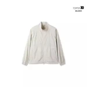 탑텐 밸런스 크림 남성 UV 프로텍션 윈드 브레이커 바람막이 자켓 점퍼 MBG5JJ1040 CR 454398