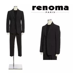 매장정품 renoma 가을겨울 블랙 스판 셋업 수트 ROHMCJ81A 1390620