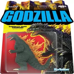 슈퍼7 반응 피규어 토호 고질라 2000 충전 - 3.75인치 액션 클래식 몬스터 영화 수집품 및 레트로 장난감