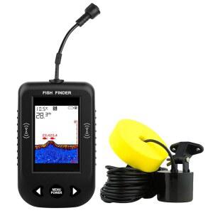 리칸크 휴대용 카약 트랜스듀서 액세서리 센서 장비 깊이 파인더 보트용 유선 피쉬 낚시