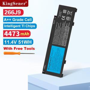 KingSener 266J9 노트북 배터리 (델 G3 15 3590 G5 시리즈 인스피론 14 M4GWP PN1VN 11.4V 51WH 호환)