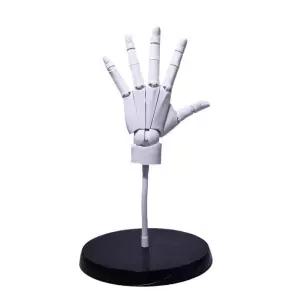 미술 손 모형 인형 초가동 흰색 소묘 개 손모형 손가락 오른손