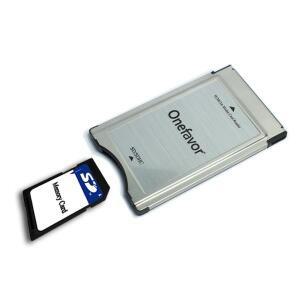 Onefavor PCMCIA 카드 리더 고품질 SD 어댑터 메르세데스 벤츠 MP3 메모리