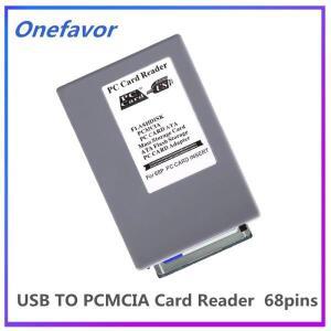 새로운 USB to PCMCIA 카드 리더기 2.0 PC 68핀 ATA 어댑터