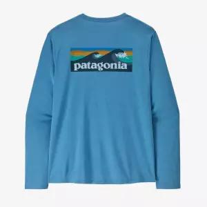매장정품 PATAGONIA 파타고니아 []롱슬리브 캐필린 쿨 데일리 셔츠 - 보드숏 로고(45457R5) 1390497