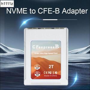 새로운 NVMe-CFExpress 어댑터 M2 M-Key - CF Type B 확장 카드 라이저 지원 PCIE4.0 2230 SSD (카메라용)
