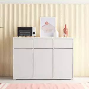 분리수거형 플랩도어 3칸 수납장 3색상 인테리어가구 깔끔정리 주방꾸미기 홈스타일링