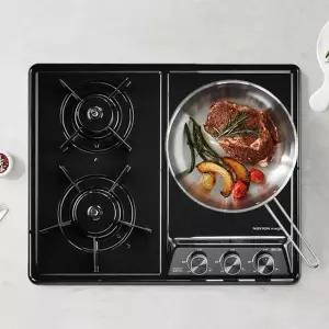 [전국설치] 경동 매립형 가스레인지 빌트인 가스쿡탑 3구 GRB7003ND LNG 블랙