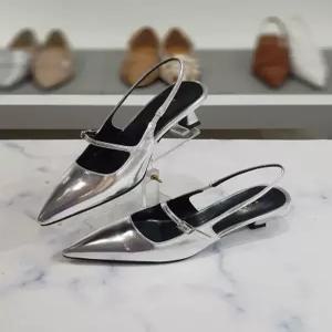 [한슈]HANSHOE 세이브존03 여성 차차 에나멜 스틸레토 슬링백힐 6.5cm AQHS472409nfA (47729397)