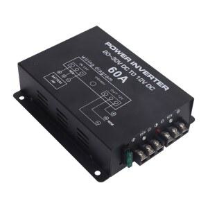 호환 자동차 POWER LOGIC 공급 컨버터 스텝 다운 인버터, 트럭 RV SUV용, 오디오 전기 장비 , 24V ~ 12V