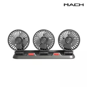 선풍기 화물차 자동차 3구 차량용 트럭 뒷좌석 초강력 3way