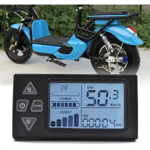 UART2 S861 전기 자전거 LCD 디스플레이 미터 속도계 방수 연결 플러그 액세서리