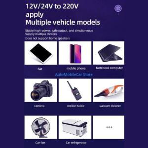 호환 G8TE 1500wpower 소켓 컨버터 자동차 USB 인버터 충전기 DC12V 24V to AC220V